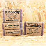 Solid Soap Bar: Sandalwood & Patchouli - Things of Nature